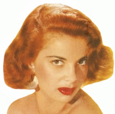 1950 Hairstyle Bouffant Red Hair